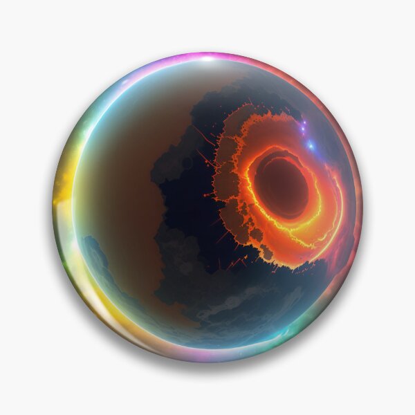 Item preview, meteorite impacting planet earth created with AI designed and sold by Carlos Gudino.