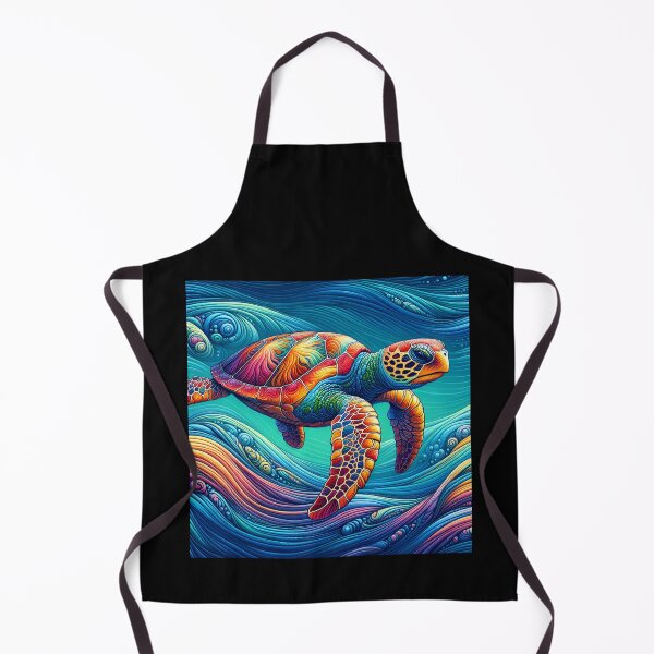 Item preview, Peaceful Sea Turtle Floating in Harmony designed and sold by AnalajiaDesigns.