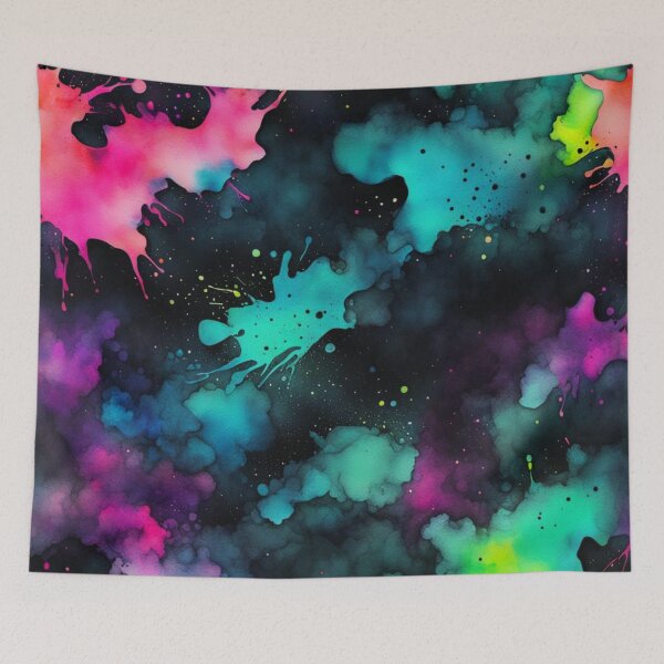 Item preview,  Neon Ink Splatter designed and sold by Gabriela McDaniel.