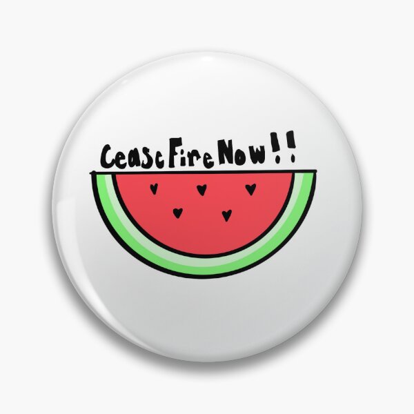Item preview, Cease fire now  designed and sold by BlackCatFem.