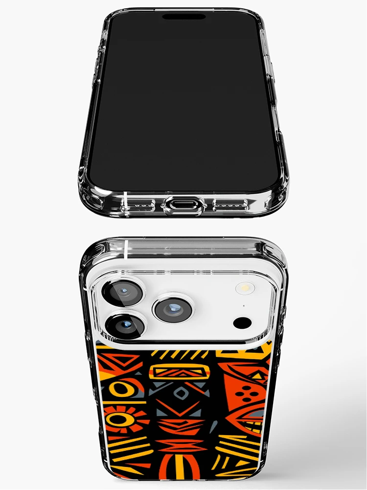 Thumbnail 3 of 5, iPhone Case, African tribal pattern designed and sold by TrPatternLab.