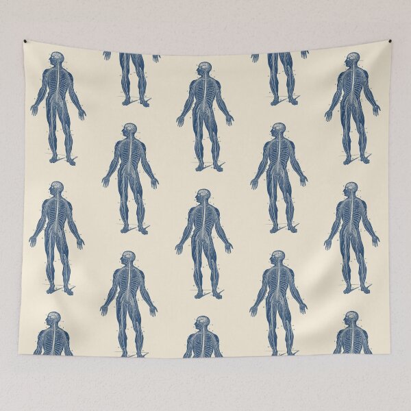 Item preview, Human Lymphatic System - Vintage Anatomy designed and sold by VAposters.
