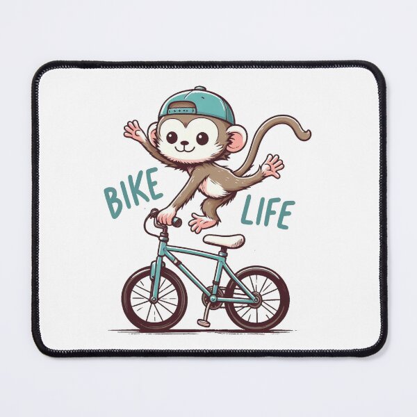 Item preview, Bike Life Monkey designed and sold by LemuellTrends.