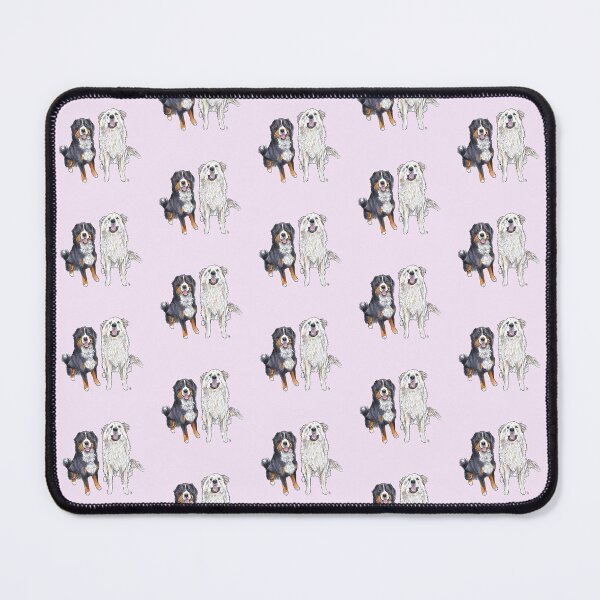 Item preview, Bernese Mountain Dog and Great Pyrenees Duo designed and sold by rita-andi.