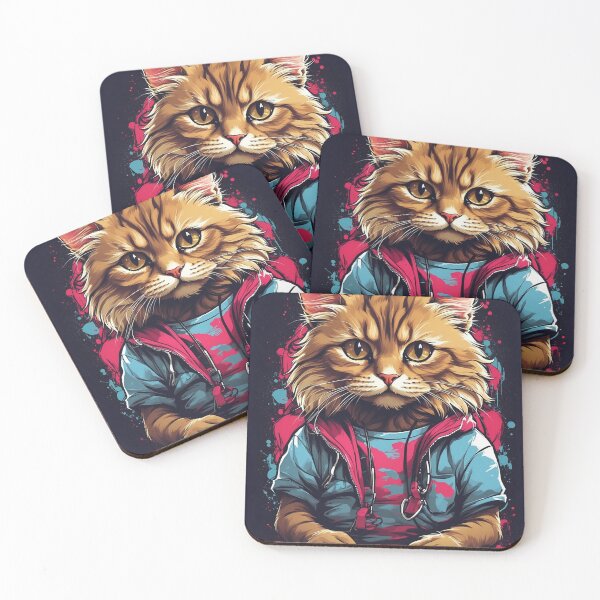 Item preview, cute cat designed and sold by Arzankart.