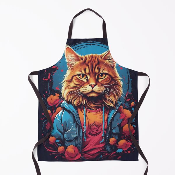 Item preview, cute cat designed and sold by Arzankart.