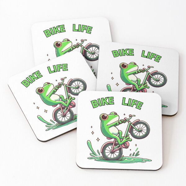 Item preview, Bike Life Frog designed and sold by LemuellTrends.