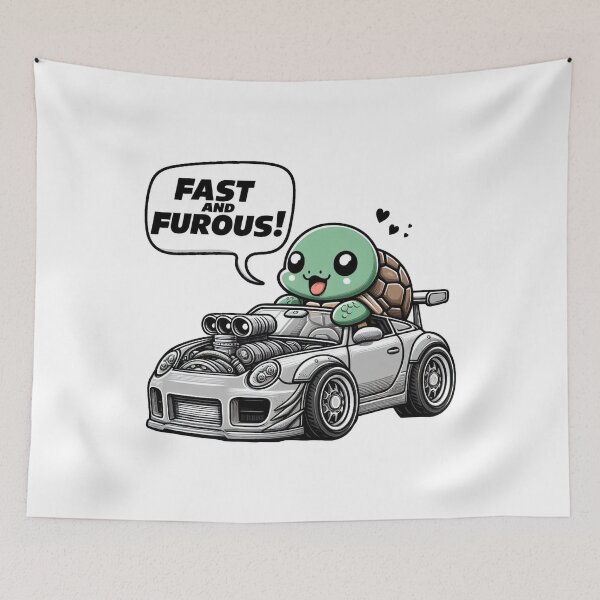 Item preview, Tuned Car Turtle designed and sold by LemuellTrends.