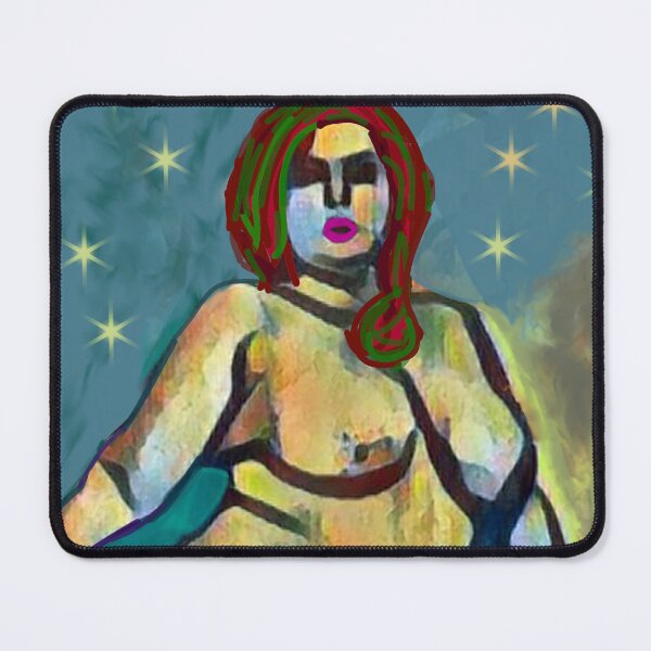 Item preview, Starry night of love, scene with female nude. designed and sold by pulchritude560.