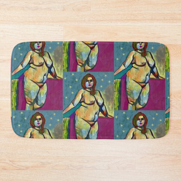 Item preview, Starry night of love, scene with female nude. designed and sold by pulchritude560.
