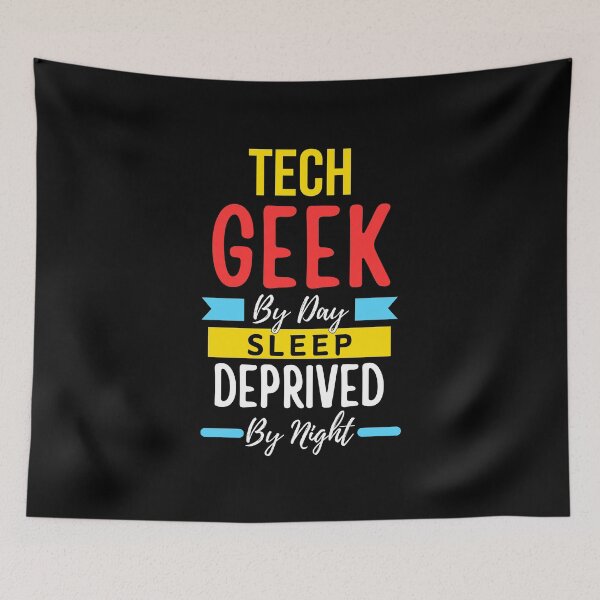 Item preview, Tech geek by day sleep deprived by night designed and sold by annoying-shirts.