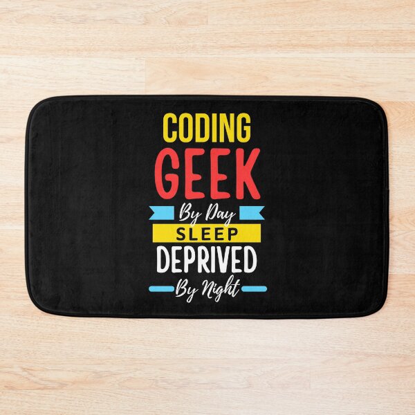 Item preview, Coding geek by day sleep deprived by night designed and sold by annoying-shirts.