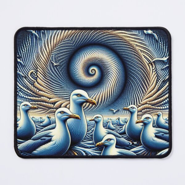 Item preview, Riding the Seagull Spiral Wave designed and sold by purplesensation.