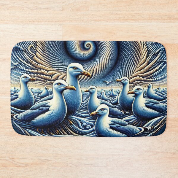 Item preview, Riding the Seagull Spiral Wave designed and sold by purplesensation.