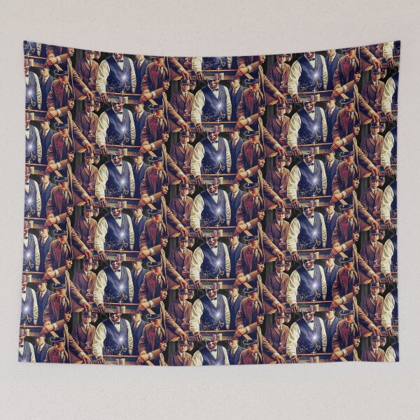 Item preview, The boys of St Louis Blues Crap-shoot vintage oldies Jazz Graphic design #vintageoldies designed and sold by ItsAKinkThing.