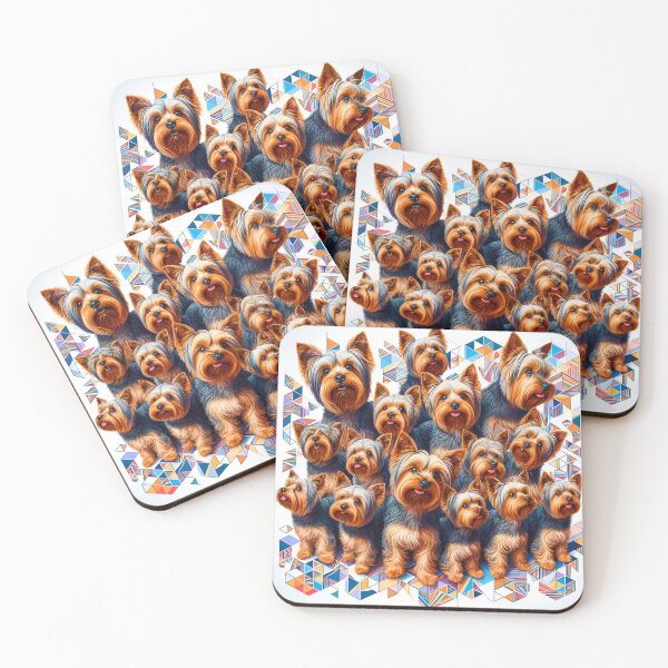 Item preview, Abstract Terrier Harmony designed and sold by PawspectCreate.