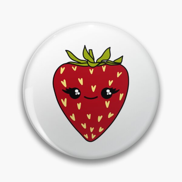 Item preview, Happy little cartoon strawberry  designed and sold by hanwritten.