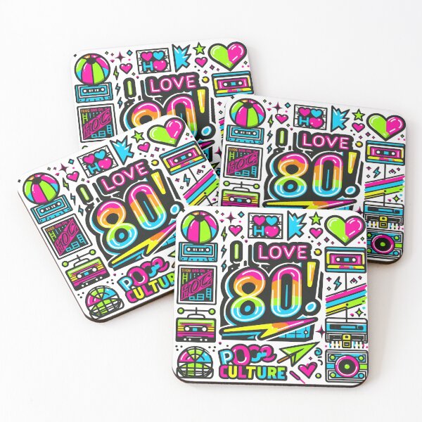 Item preview, I love the 80s! Cool Neon Pop Culture designed and sold by Tamer ⭐⭐⭐⭐⭐.