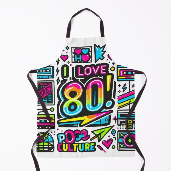 Item preview, I love the 80s! Cool Neon Pop Culture designed and sold by Tamer ⭐⭐⭐⭐⭐.