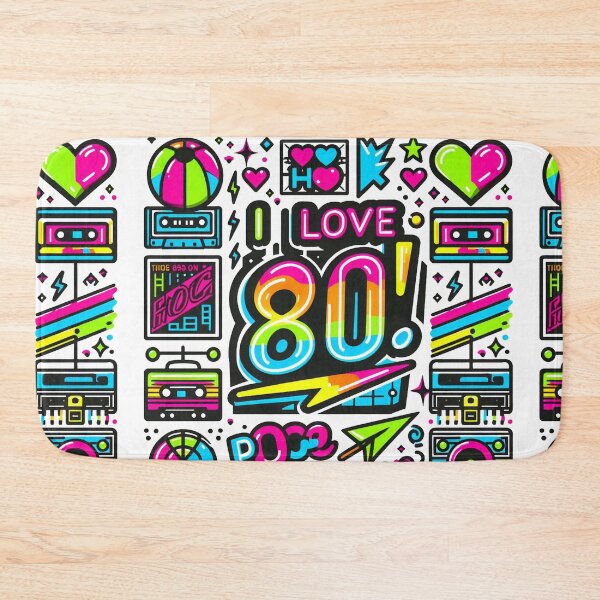 Item preview, I love the 80s! Cool Neon Pop Culture designed and sold by Tamer ⭐⭐⭐⭐⭐.