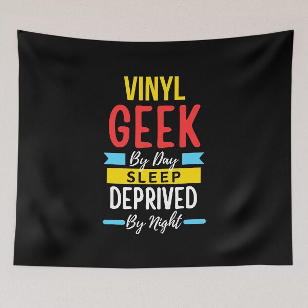Item preview, Vinyl geek by day sleep deprived by night designed and sold by annoying-shirts.