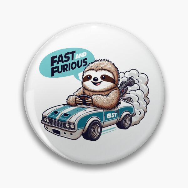 Item preview, Tuned Car Sloth designed and sold by LemuellTrends.