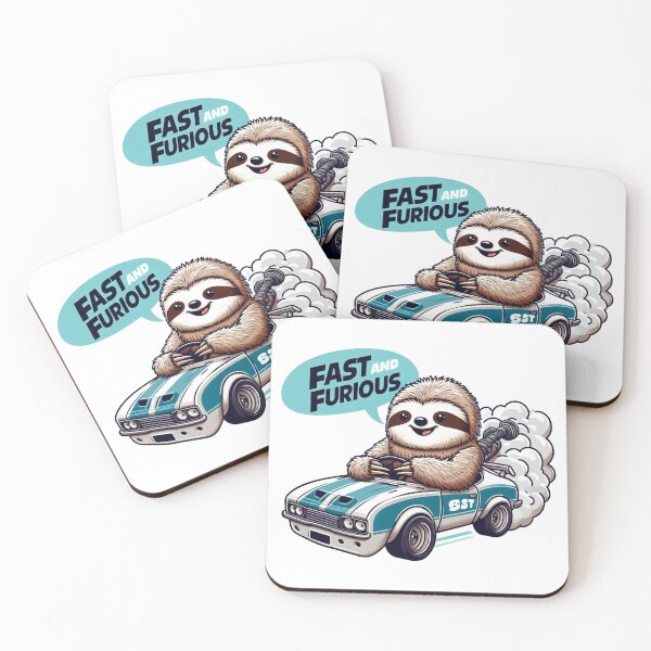 Item preview, Tuned Car Sloth designed and sold by LemuellTrends.