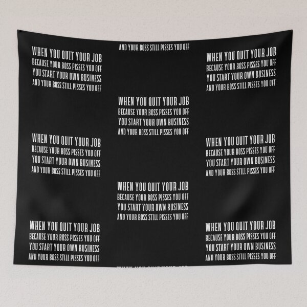 Item preview, When your boss pisses you off designed and sold by UnCoverDesign.