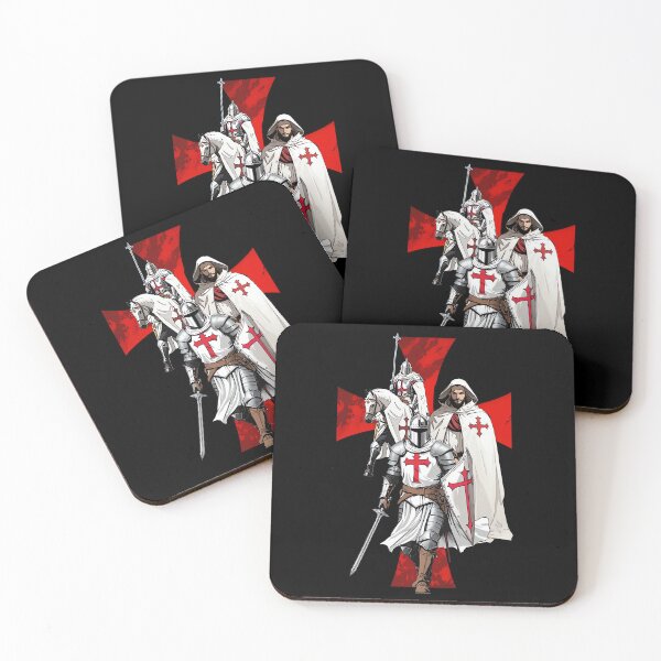 Item preview, The Knights Templar with Templar Cross designed and sold by Occult Designs.