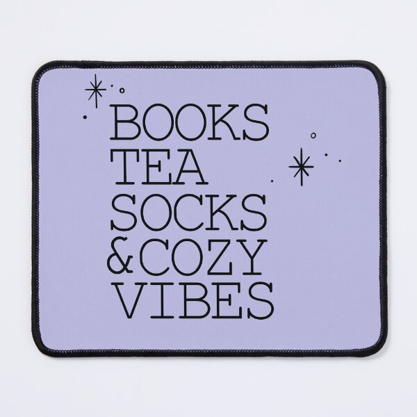 Item preview, Books Tea Socks & Cozy Vibes designed and sold by BlackEnBlanche.