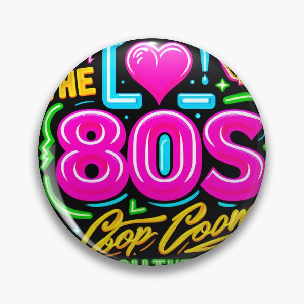 Item preview, I love the 80s! Cool Neon Pop Culture designed and sold by Tamer ⭐⭐⭐⭐⭐.