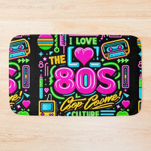 Item preview, I love the 80s! Cool Neon Pop Culture designed and sold by Tamer ⭐⭐⭐⭐⭐.