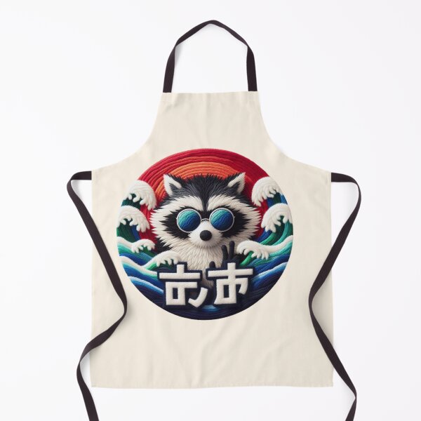Item preview, Japanese Raccoon Illustration designed and sold by GALUMARKET.