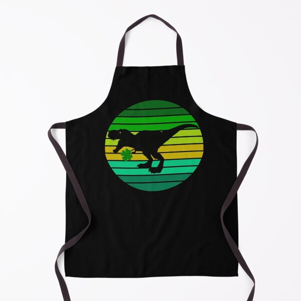 Item preview, Green Striped St Patrick's Day T-Rex designed and sold by Zurickdesigns.