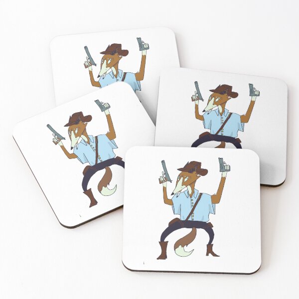 Item preview, Cowboy Fox Gunslinger designed and sold by Bearwizzard.