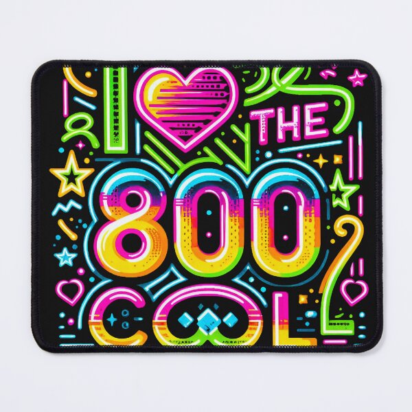 Item preview, I love the 80s! Cool Neon Pop Culture designed and sold by Tamer ⭐⭐⭐⭐⭐.