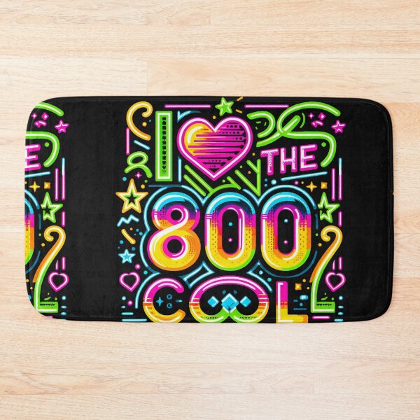 Item preview, I love the 80s! Cool Neon Pop Culture designed and sold by Tamer ⭐⭐⭐⭐⭐.