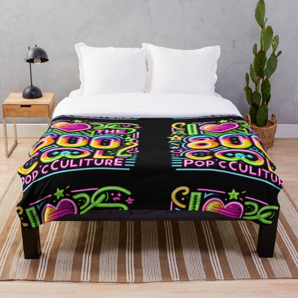 Item preview,  ¡Me encantan los 80! Cultura pop de neón genial designed and sold by Tamer ⭐⭐⭐⭐⭐.