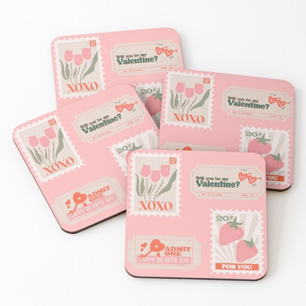 Item preview, Valentine's Stamp Set 3 designed and sold by koodoodles.
