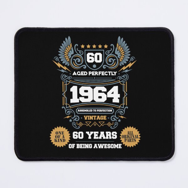 Item preview, Aged Perfectly Awesome Since 1964 Legend, Limited Edition, 60th Birthday, Assembled to perfection, Legend is Born, 60 years of being awesome designed and sold by DjenShop.