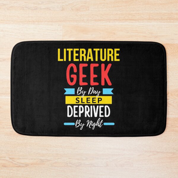 Item preview, Literature geek by day sleep deprived by night designed and sold by annoying-shirts.
