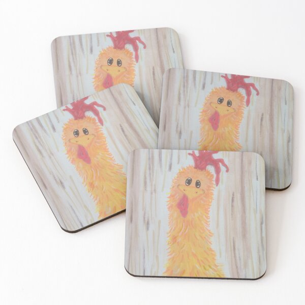 Item preview, Yellow chicken head designed and sold by SweetPotatoArt.