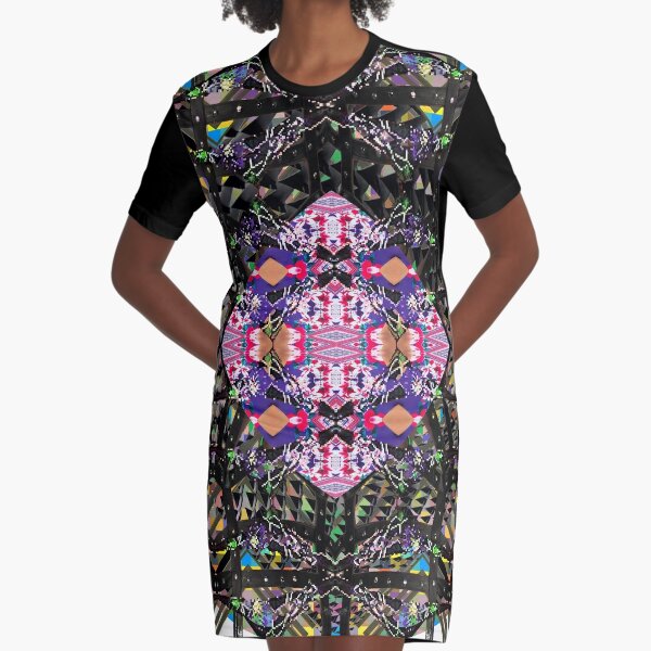 pattern, tracery, weave, template, ingenious, novel, own, individual Graphic T-Shirt Dress