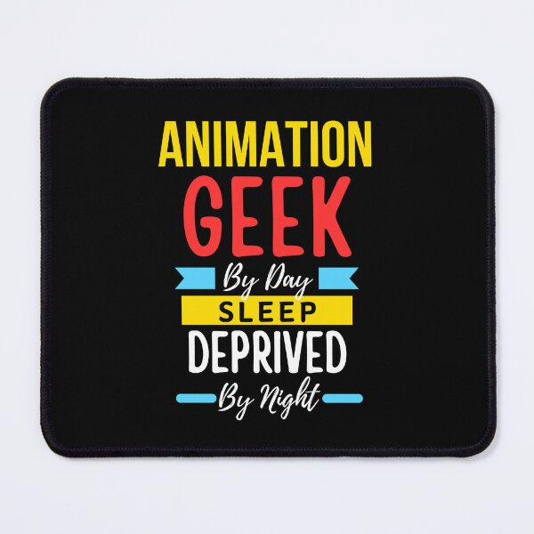 Item preview, Animation geek by day sleep deprived by night designed and sold by annoying-shirts.