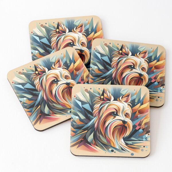 Item preview, Geometric Terrier Melody designed and sold by PawspectCreate.