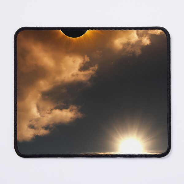 Item preview, Eclipse in Analog-Digital Art: Celestial Retro-Futuristic Fusion designed and sold by Artedig.