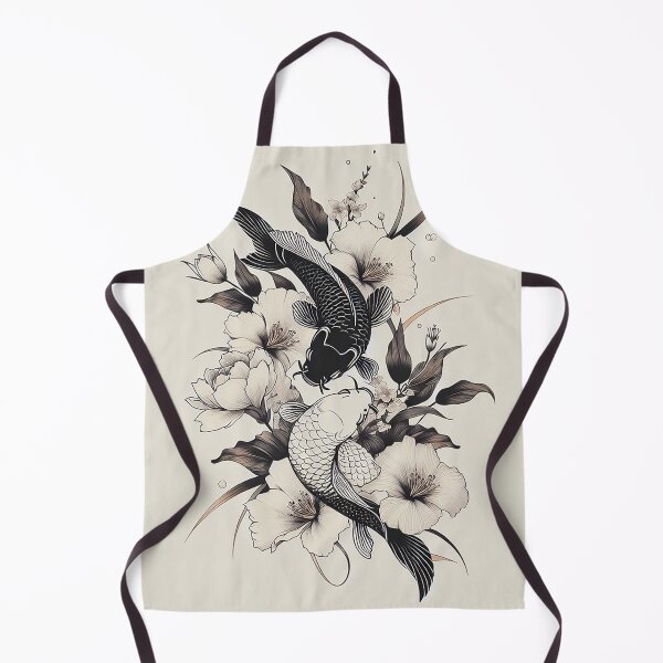 Item preview,  "Vintage Japanese Koi - Retro Illustration" designed and sold by zzz888.