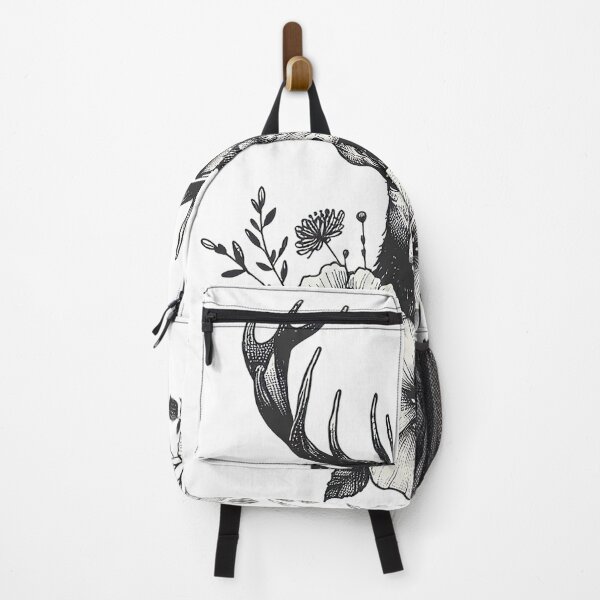 Item preview, "Graceful Antlers - Pen Illustration" designed and sold by zzz888.