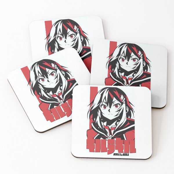 Item preview, Ryuko Matoi from Kill la Kill Poster in Red Black and White designed and sold by vaporworld.