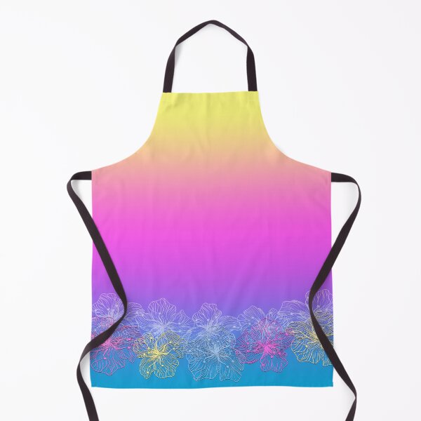 Item preview, Colorful flowers multicolored gradient designed and sold by fuzzyfox.